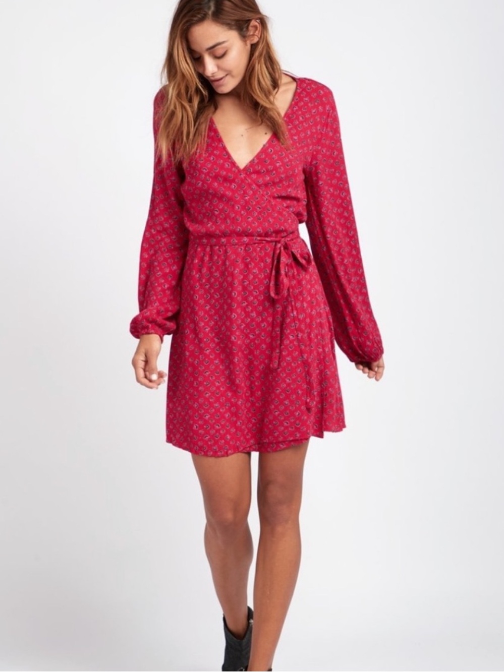 Billabong Love Warrior Wrap Dress